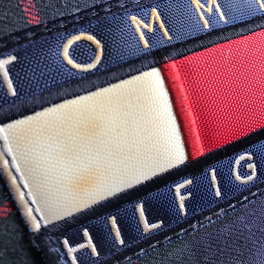 🇺🇸VINTAGE RARE Tommy Hilfiger Plaid Backpay - Picture 3 of 16